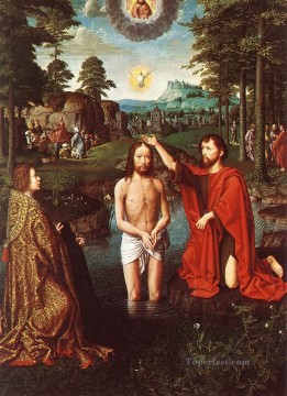 デビッド・ジェラルド Painting - ジャン・デ・トロンプ1wga ジェラルド・デイヴィッドの三連祭壇画